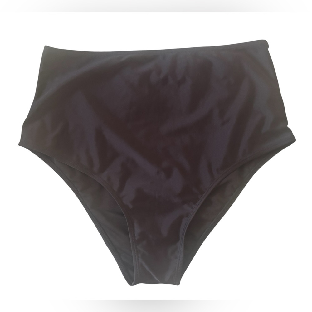 SHEIN High-Waisted Black Bikini Bottom